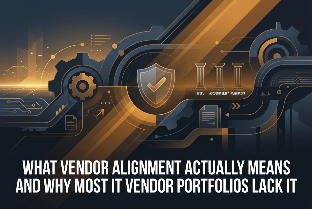 What Vendor Alignment Actually Means and Why Most IT Vendor Portfolios Lack It